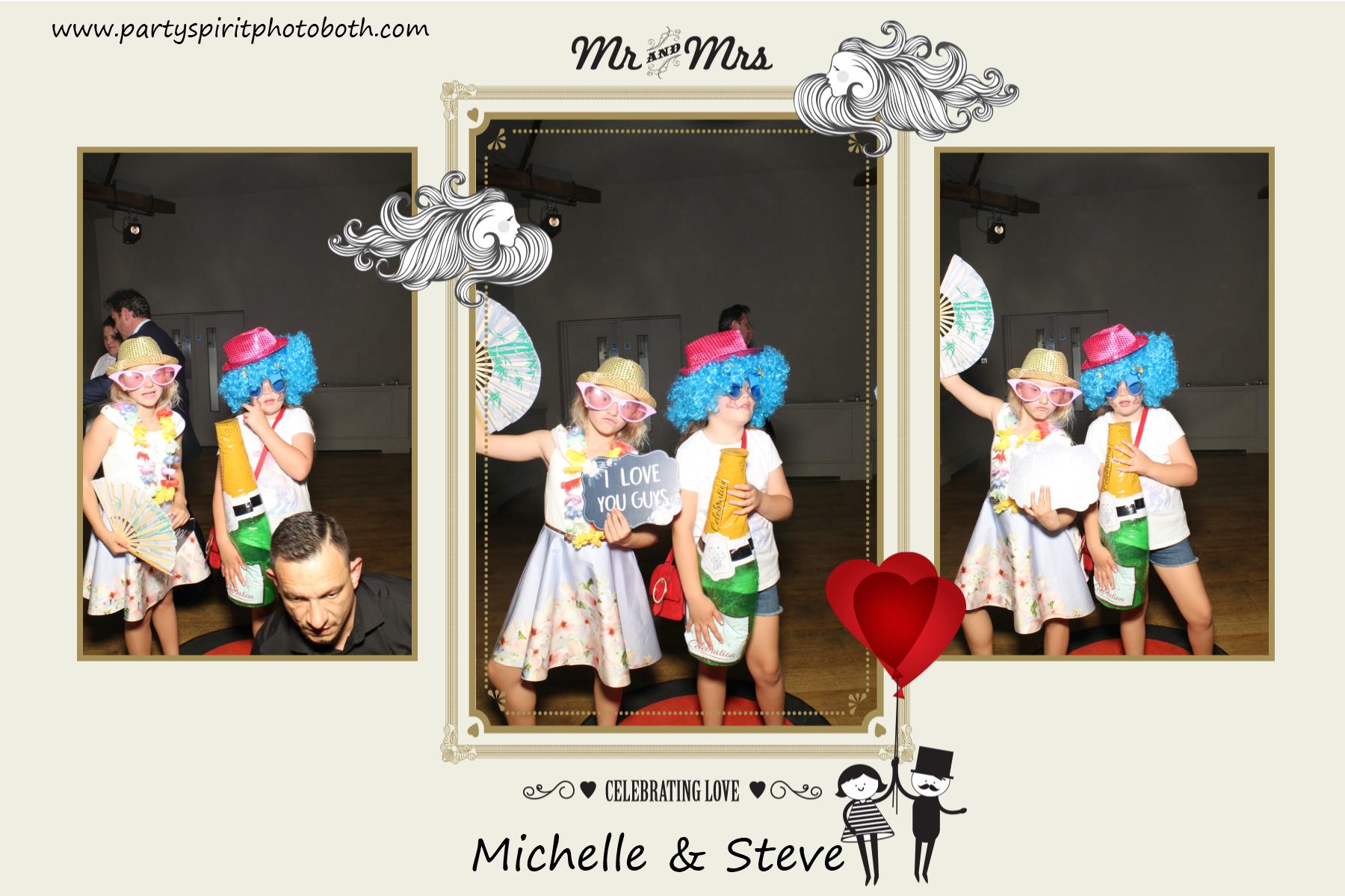 Michelle & Steve Wedding | View more photos from the event at gallery.partyspiritphotobooth.com/u/PartySpiritPhotoBooth/Michelle-Steve-Wedding